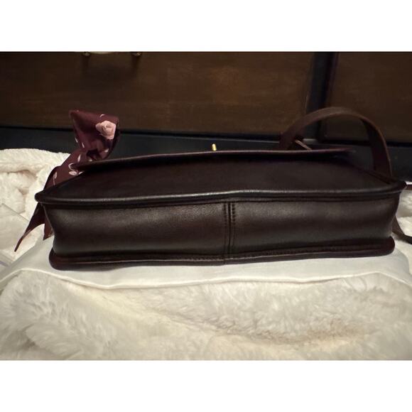 Vintage Coach City Willis Rare Mahogany Bag Restored - Picture 7 of 10
